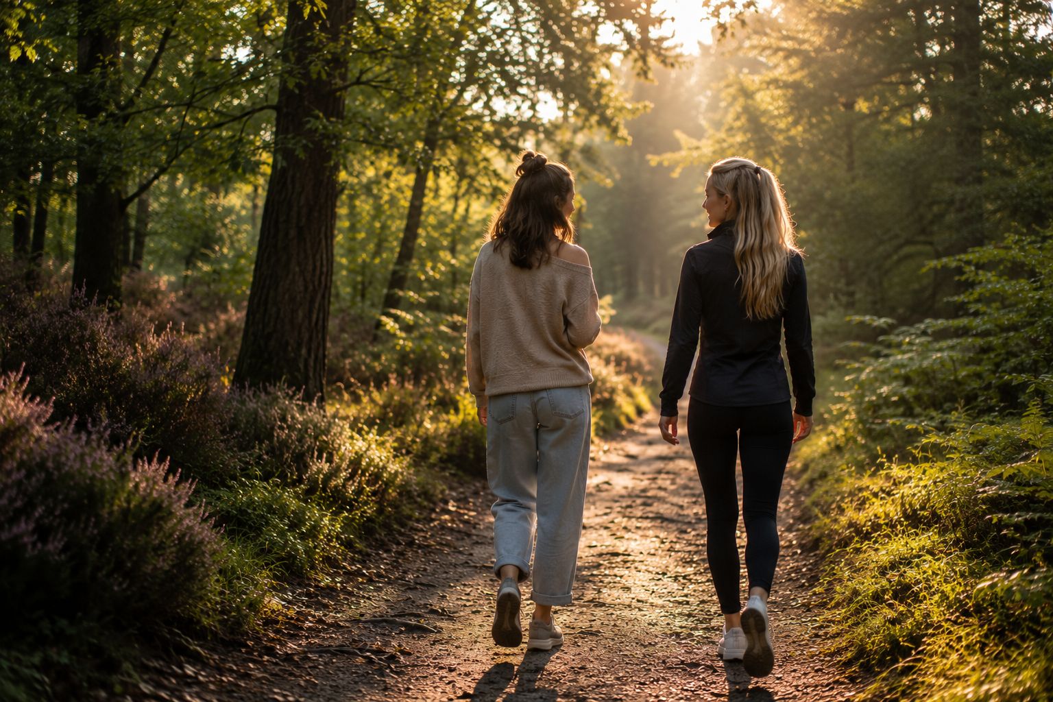 Wandelcoaching in het Twentse landschap bij Vital Focus